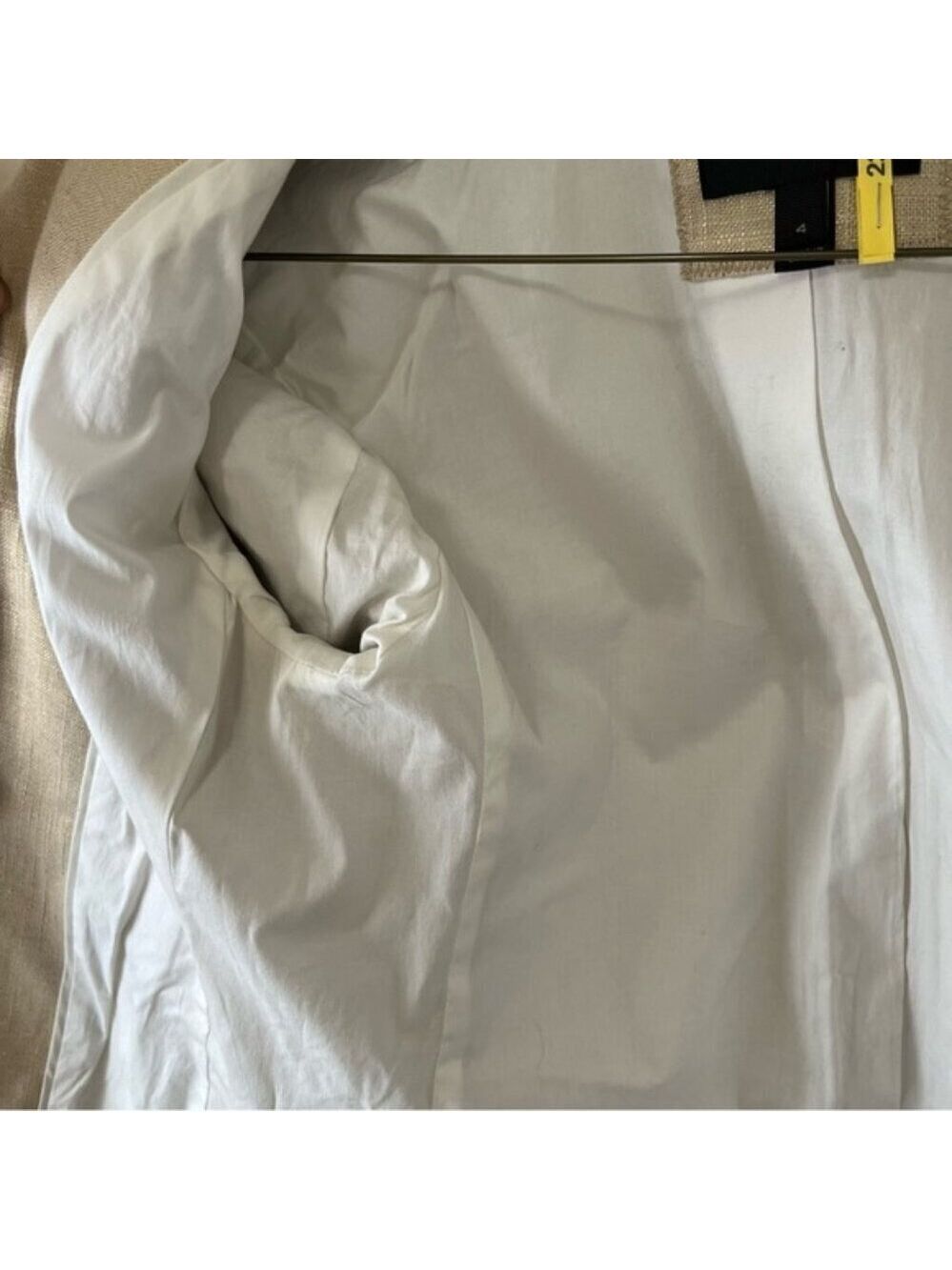 J. Crew Regent Blazer In Metallic Linen Size 4 - Picture 9 of 13